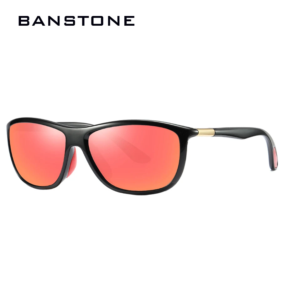 Очки солнцезащитные BANSTONE поляризационные для мужчин и женщин стильные солнечные