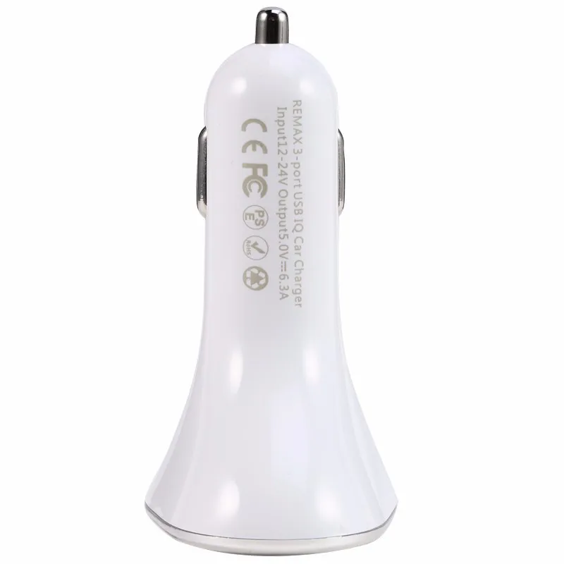 HOTNOW 5V-6.3A 3USB автомобильное зарядное устройство быстрое зарядное устройство для iPhone samsung S6 Note LG сотовый телефон планшет универсальная автомобильная зарядка