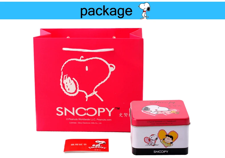 Детские часы Snoopy, женские часы, повседневные кварцевые наручные часы, милые кожаные детские часы snoopy, подарок