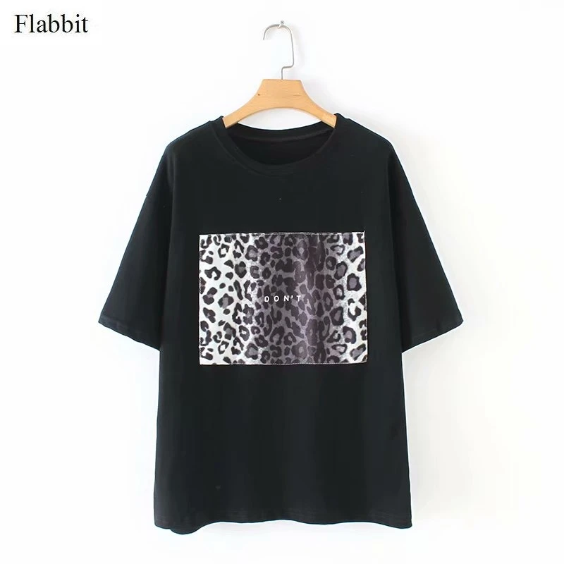 Женская футболка с круглым вырезом Flabbit Повседневная вязаная белая коротким