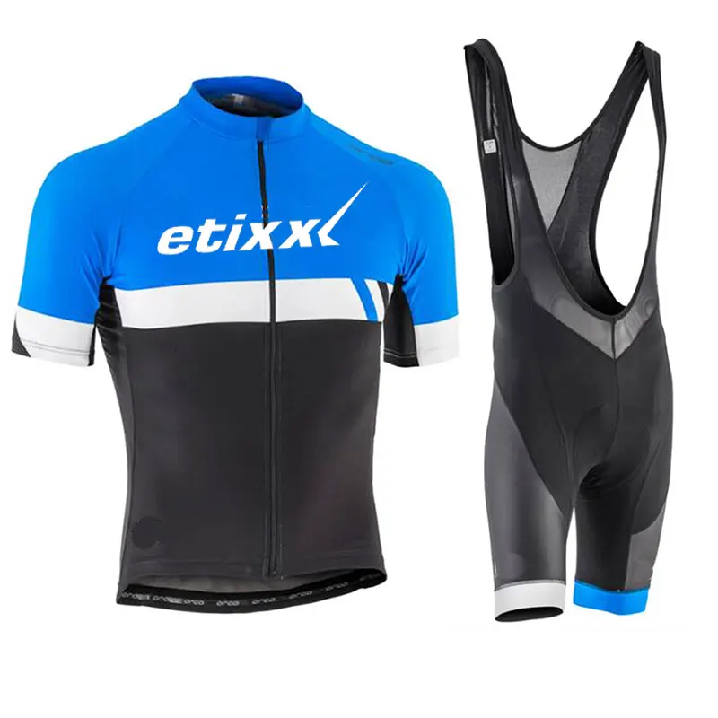 cycling set 4 orbe Summer Cycling Jersey Set Breathable MTB Bicycle Cycling Clothing Mountain Bike Wear Clothes Maillot Ropa Ciclismo - Цвет: cycling set 4
