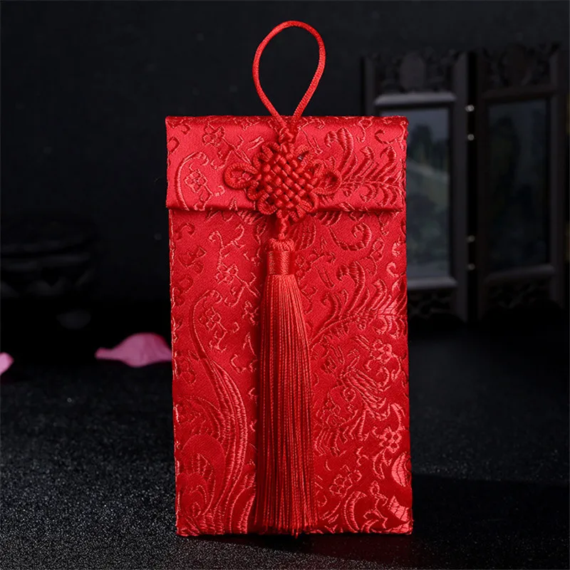 Китайские элементы Tassle узел цветок сливы/дракон/Phoinex Вышивка Свадьба/Новый год