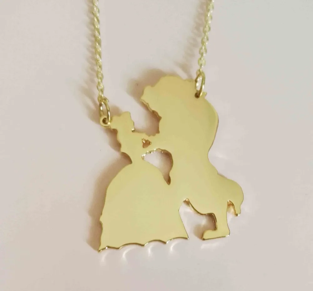 Винтажные корейские ювелирные изделия с подвеской в виде девушек из фильма