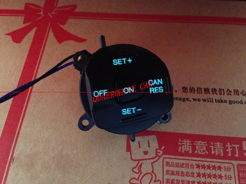 QDAEROHIVE Car Switch Cruise Speed Control System steering wheel button For Ford Fiesta 2013- Ecosport