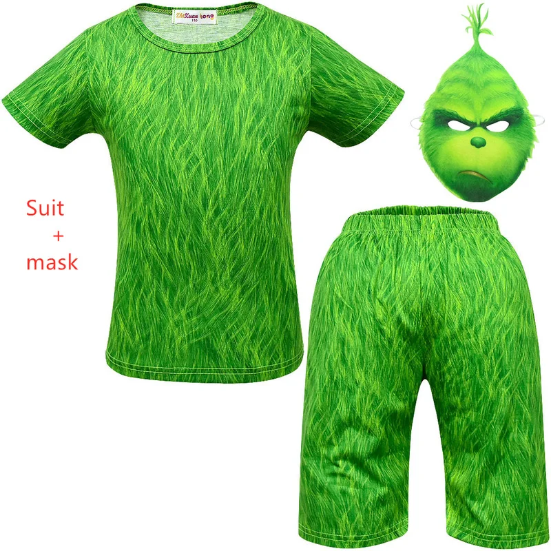 2019 г. Хит продаж игрушка GRINCH для косплея с полным лицом героями мультфильмов
