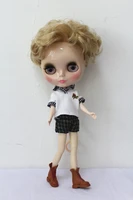 free shipping top discount 4 colors big eyes diy nude blyth doll item no 177 doll limited gift special price cheap offer toy