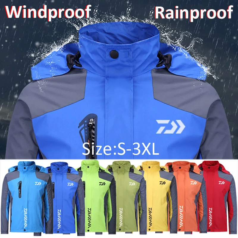 

2021 Men Autumn Fishing Clothing Jacket Woman Waterproof Quick-Drying Coat Fishing Shirt Hiking Cycling Climing Fishing Clothes