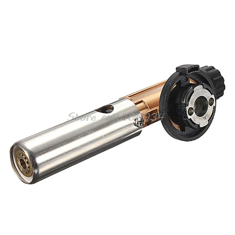 

Portable Gas Torch Jet Flame Maker Lighter Gun Butane Weld Burner for Picnic BBQ S08 Wholesale&DropShip