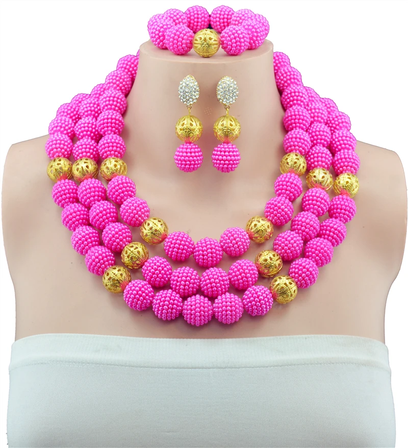 Набор ювелирных изделий для женщин набор из шариков и чокеров|african beads|bridal jewelry