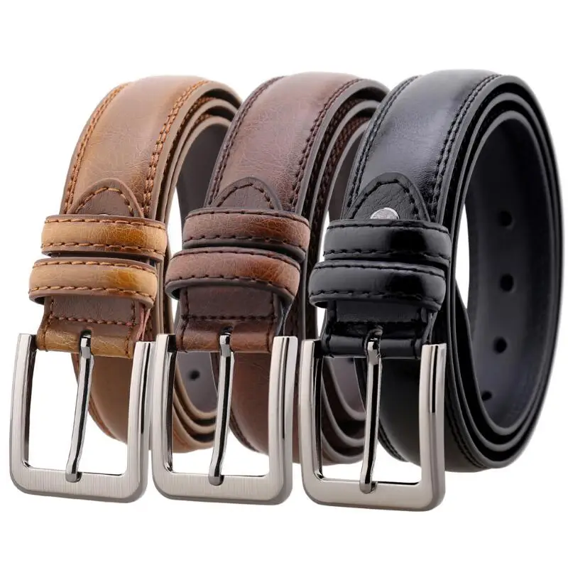 

zpxhyh cow genuine leather luxury strap male belts for men new fashion classice vintage pin buckle men belt High Quality belts