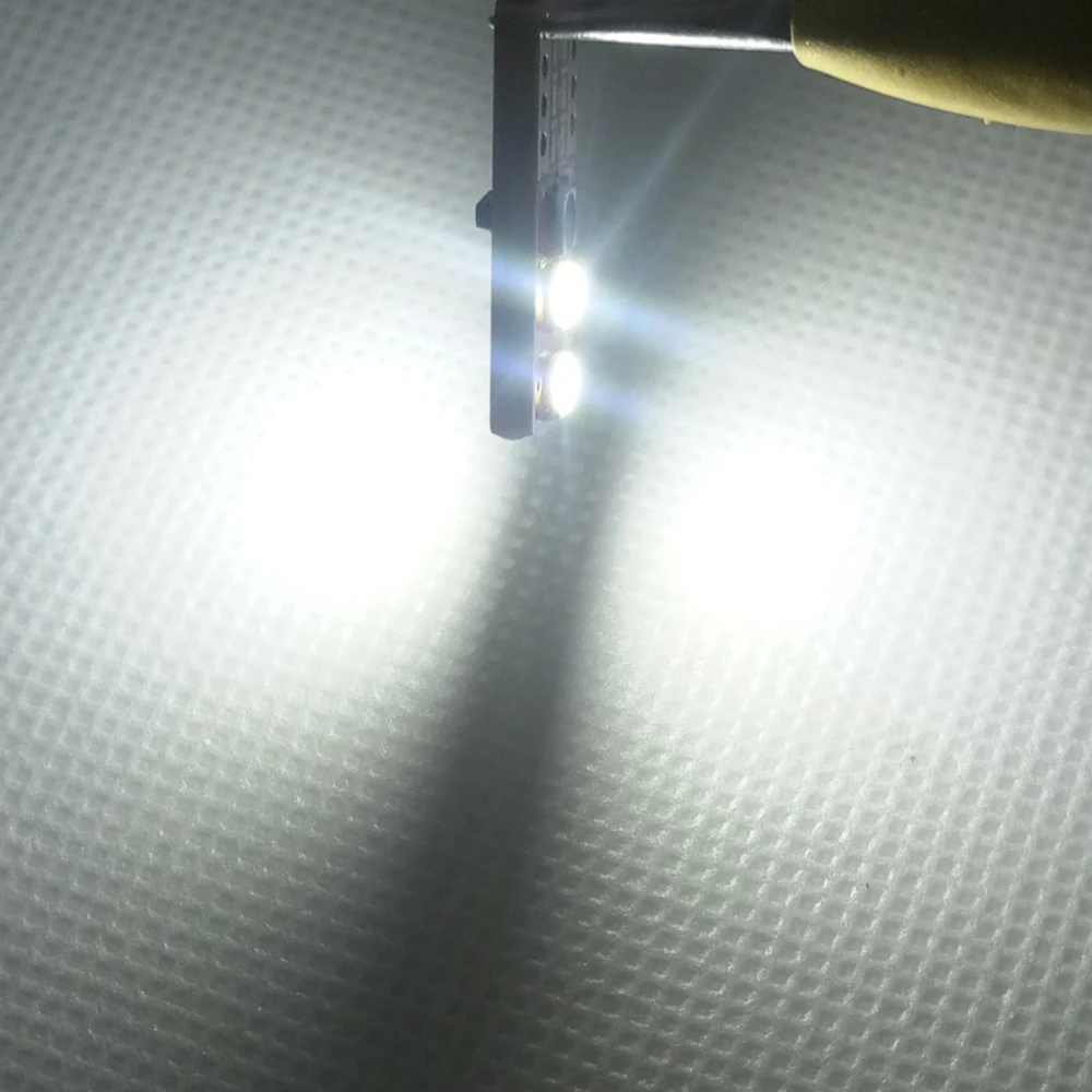 2 шт./лот W5W 194 T10 авто светодиодный лампы 4 3030 SMD Габаритные огни Поворотники