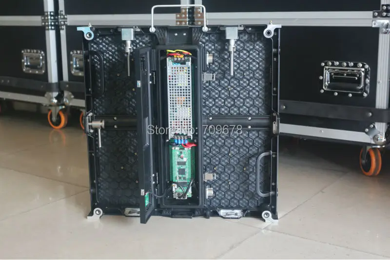 Открытый полноцветный сценический экран p4.81мм Светодиодная панель дисплея 500x500