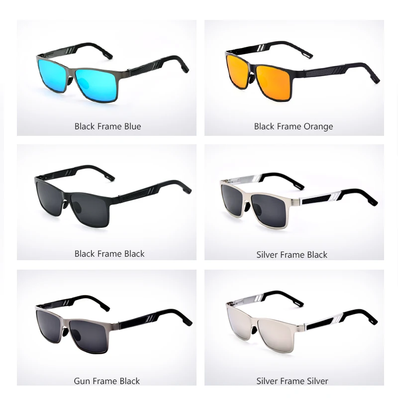 LOPERT HD Алюминий магния поляризованных солнцезащитных очков Для мужские фирменные