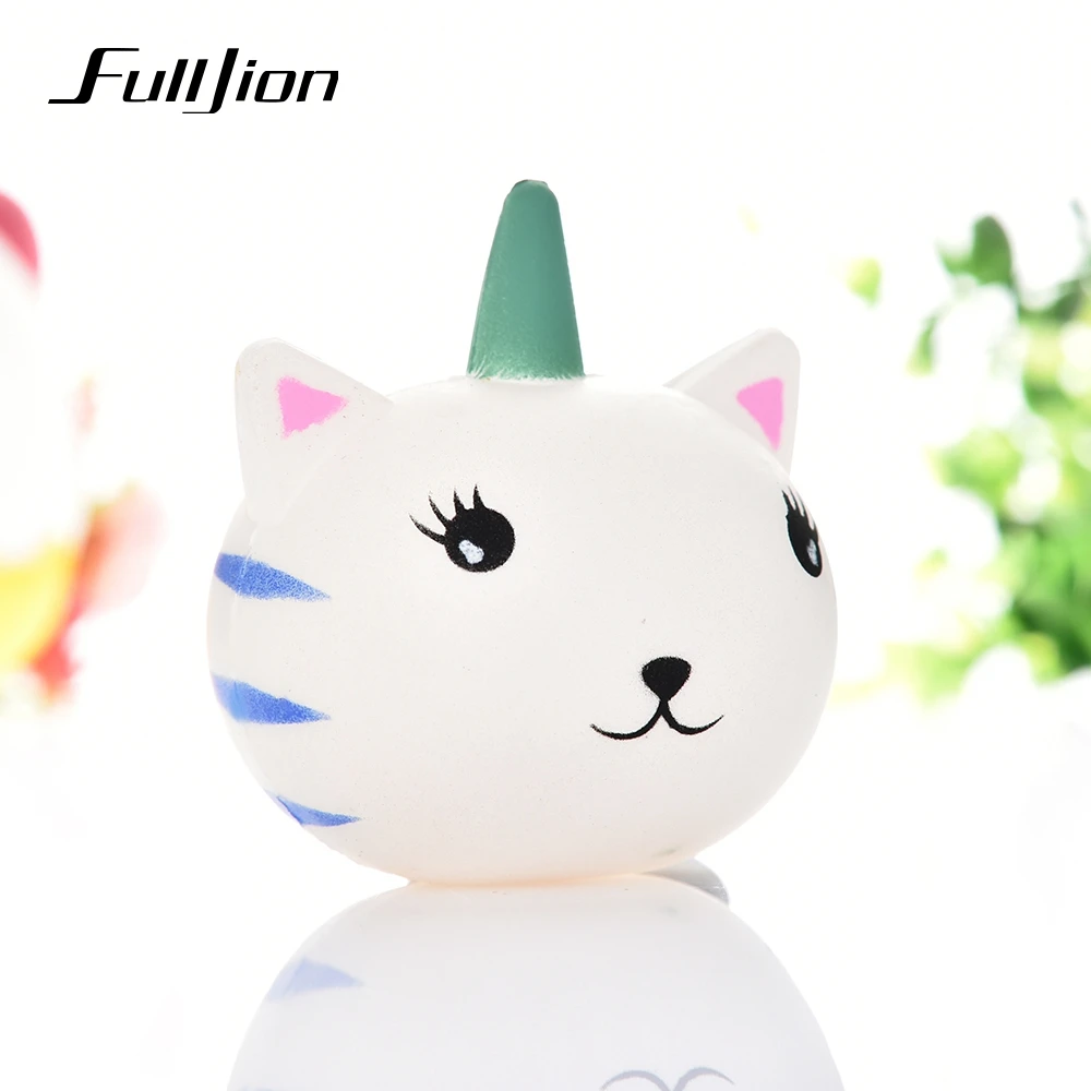 Fulljion Единорог кошка снятие стресса игрушечные лошадки мягкими приколы