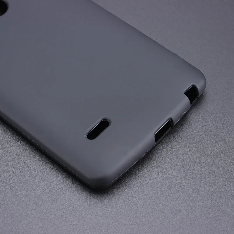 Черный гелевый ТПУ тонкий мягкий чехол-накладка для LG G3 Stylus D690 D690N 5 дюйма
