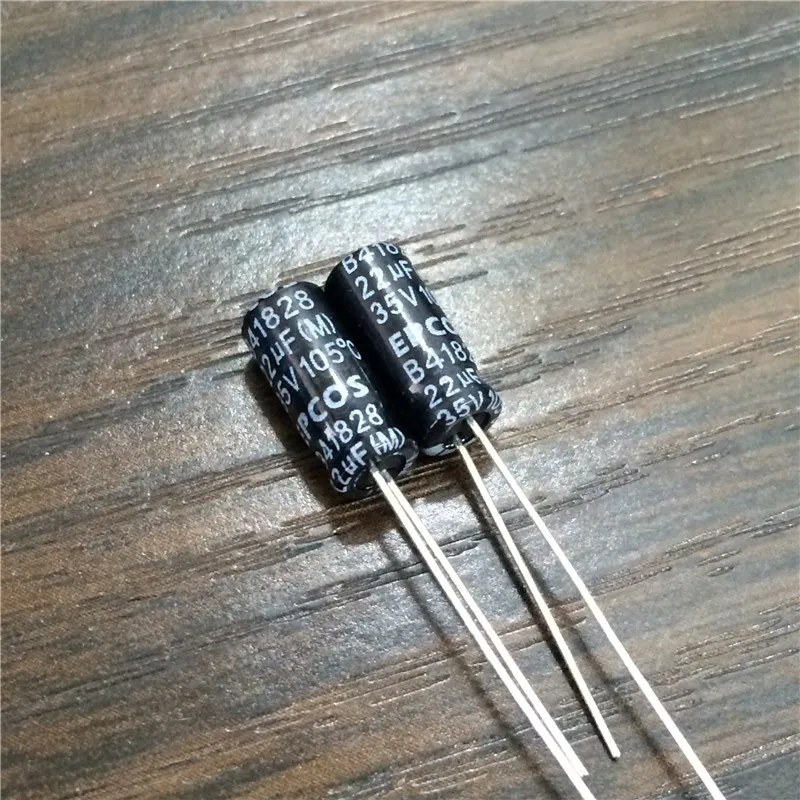 10 шт. 22 мкФ 35 в EPCOS B41828 серия 5x11 мм 35V22uF алюминиевый электролитический