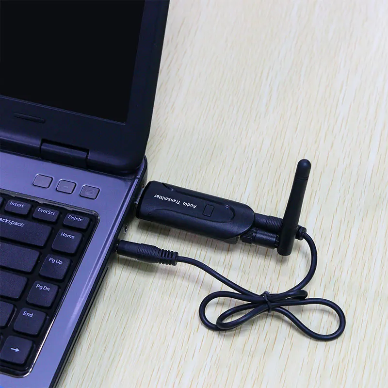 Kebidu USB 3.5mm Wireless Bluetooth 4.0 A2DP Stereo Music Audio Transmitter Sender for Laptop PC TV Speaker Earphone | Электроника