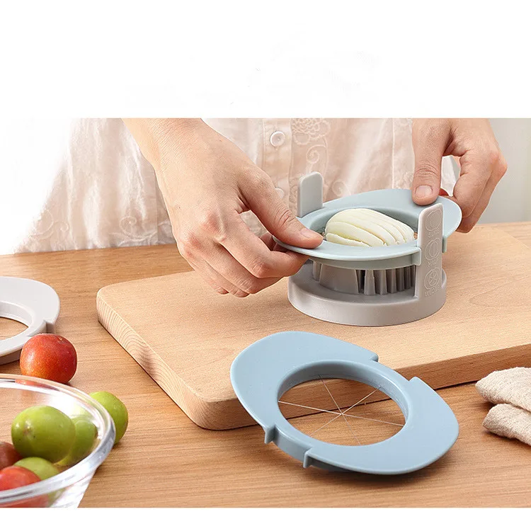 1 шт. Высококачественная многофункциональная режущая вареная овощерезка для яиц