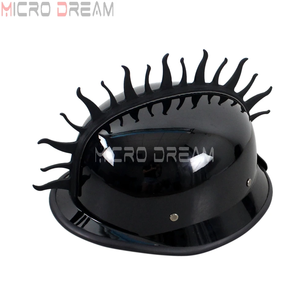 Мотоциклетный шлем Mohawk резиновая защитная наклейка украшение для шлема