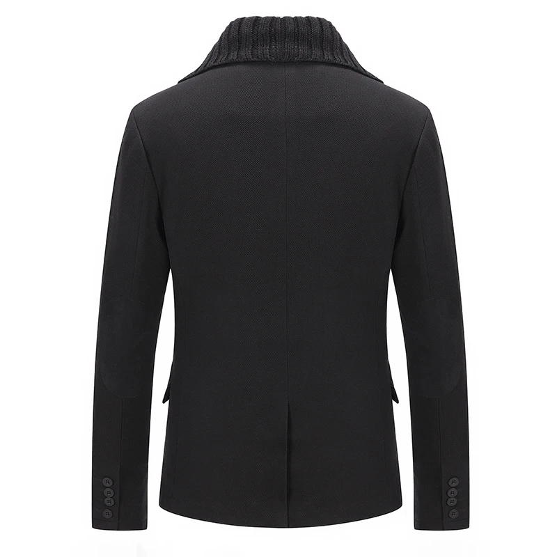 Hullshin Мода 2017 г. Для мужчин S Повседневное Блейзер одной кнопки Платье Slim Fit пиджак