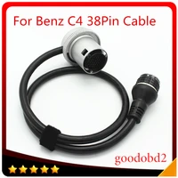 diagnostic tool truck interface cable c4 38pin cable for benz multiplexer mb star c4 connector adapter vehicles 38 pin socket