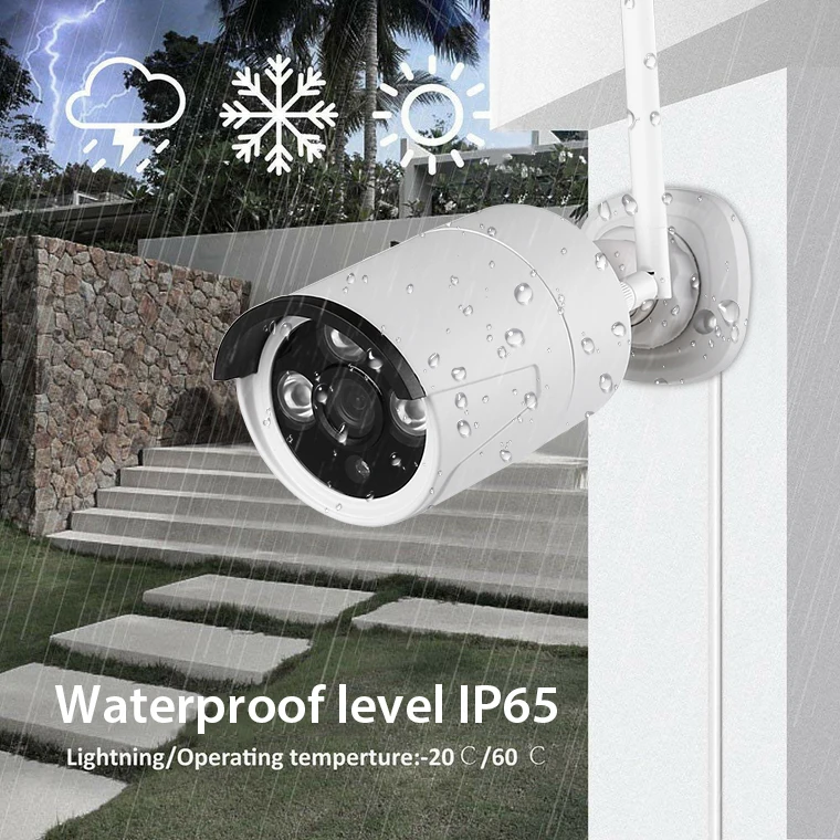 Wifi CCTV камера система 4CH 1080P HD беспроводная безопасности DVR NVR комплект