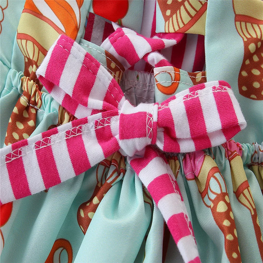 Детские платья с принтом Холодное сердце для девочек повседневные школьные |