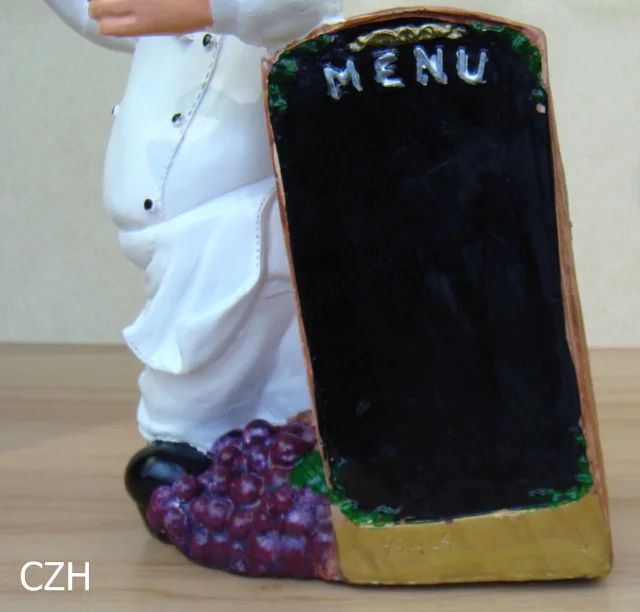 Милый держатель для вина шеф-повара, декоративная статуя повара из смолы, вешалка для Кубка, посуда для напитков, винный стеллаж для бутылок, барная посуда, орнамент, аксессуары для рукоделия