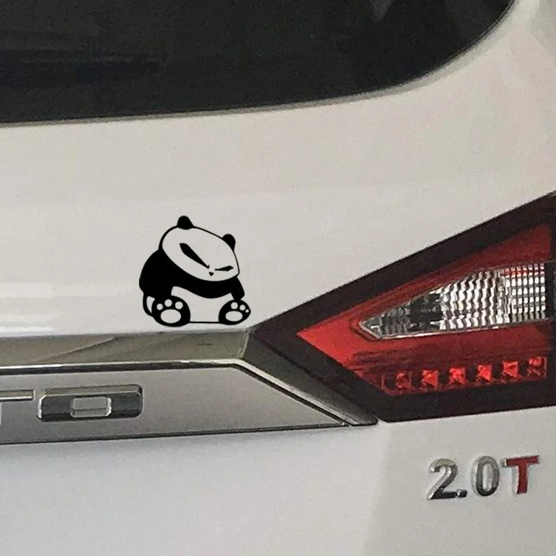 

Панда новый предупреждающий виниловый стикер на окно decal sticker 14x14cm