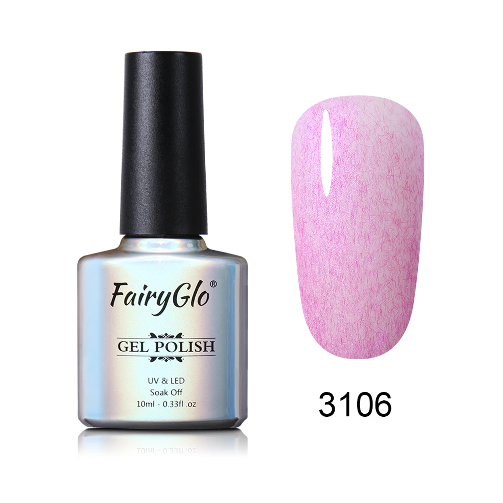 3106 FairyGlo 10 мл факс меховая оболочка гель для ногтей штамповка эмаль УФ светодиодный Гель-лак для ногтей Гибридный лак Lucky лак замочить от полупостоянного - Цвет: 3106