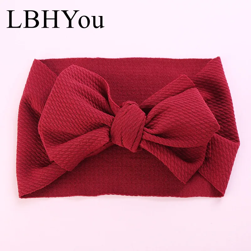 Повязка на голову с большим бантом для девочек хлопковая повязка 1 шт.|Аксессуары
