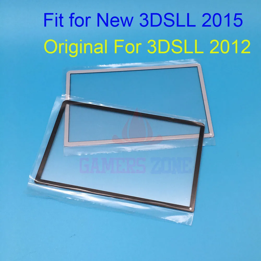 Для 3DS XL LL 2012 верхний экран объектива ЖК-экран Пластиковая крышка для нового 3dsll 2015