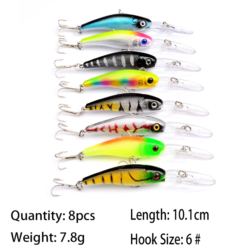 28 шт./лот набор рыболовных приманок 4 модели приманки для рыбалки искусственные