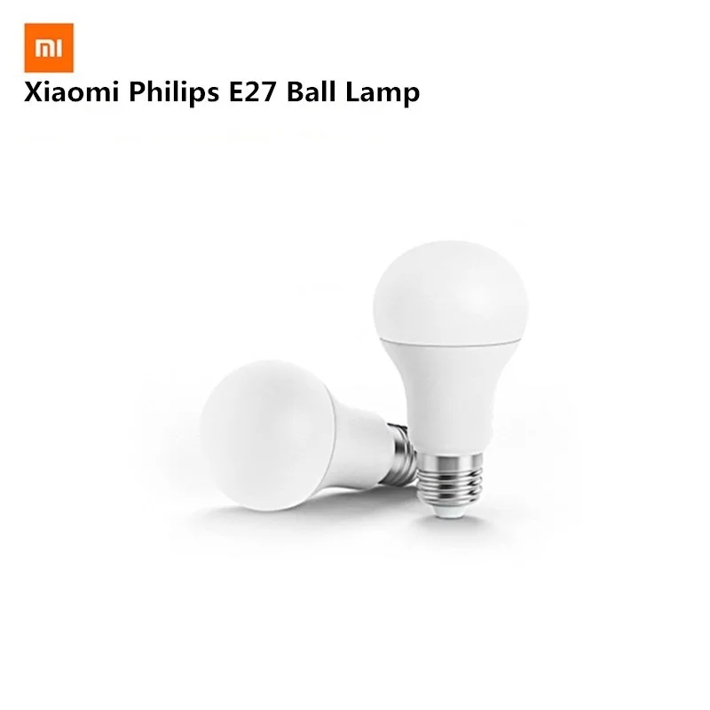 Xiao mi PHILIPS 6 5 W E27 лампа 220-240 V 450LM 3000-5700 K бесступенчатая Dim ng умная светодиодная