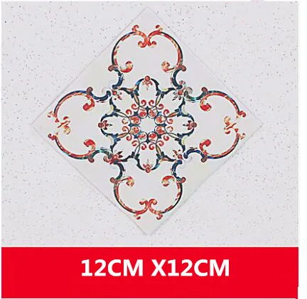 12CM X 12CM 20 штук! Экологические самоклеющиеся наклейки для ремонта плитки Водонепроницаемая напольная мозаичная плитка наклейки для домашнего строительного инструмента - Цвет: 12CM X 12CM