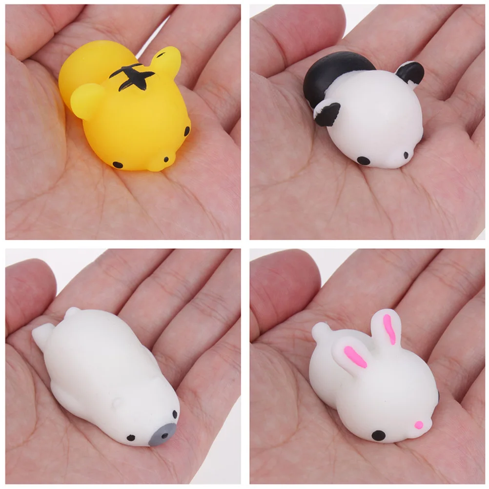 Мини игрушки для взрослых супер мягкие сжимаемые мячи снятия стресса Mochi Rising squish