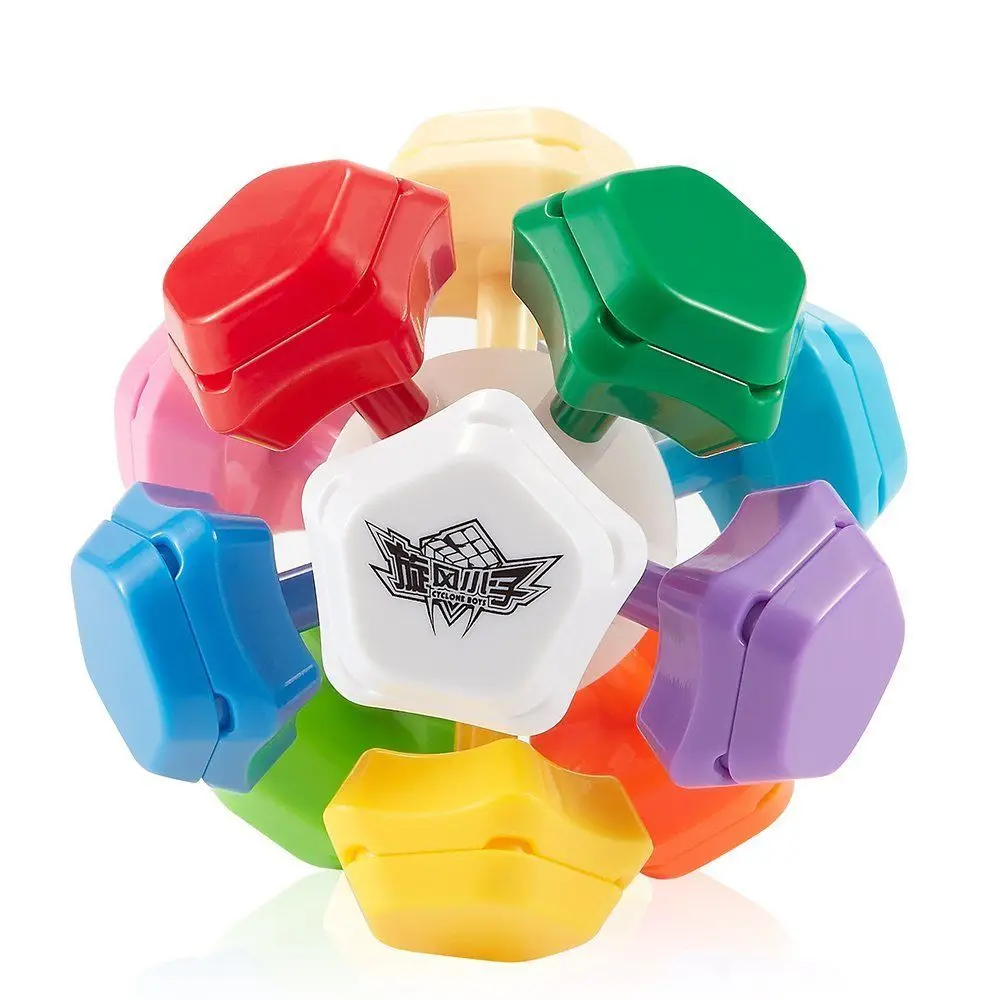 Циклонный игрушечный кубик для мальчиков 3x3 Megaminx без наклеек с быстрой скоростью