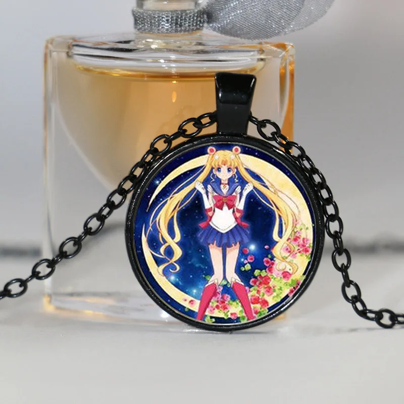 Мужская цепочка JP из аниме Сейлор Мун ручная работа 1 Новинка модное Латунное