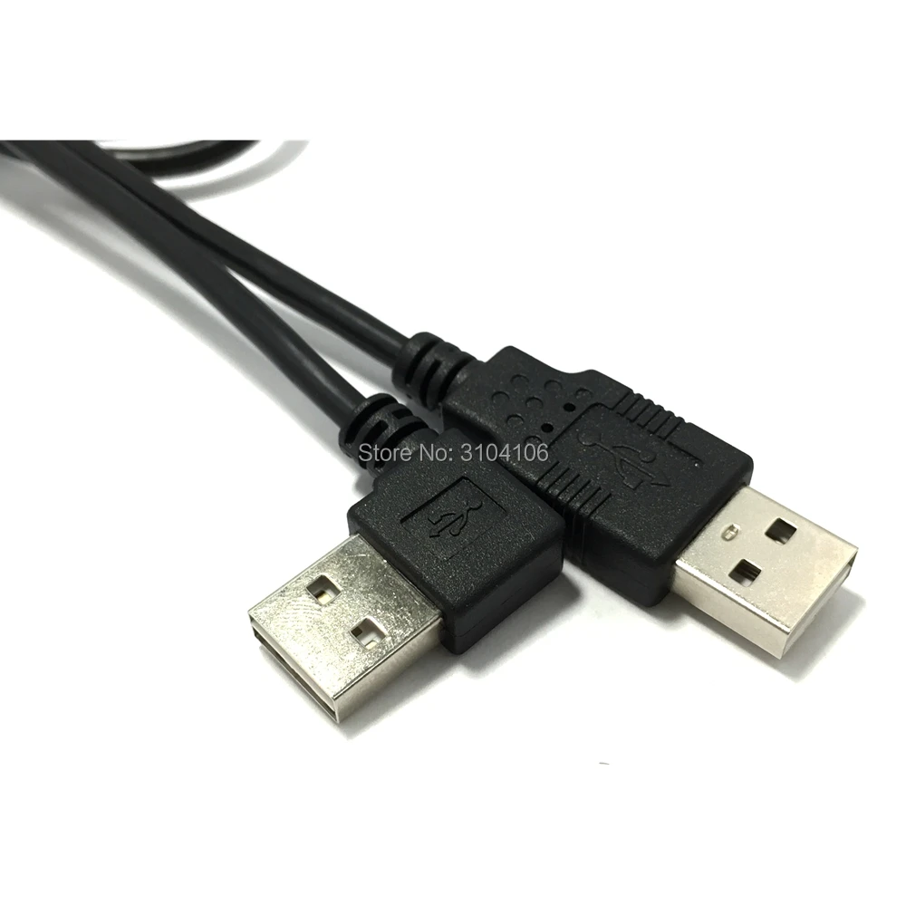USB 2 0 кабель для передачи данных 100 см 1 м 3 фута Реверсивный дизайн левый и правый