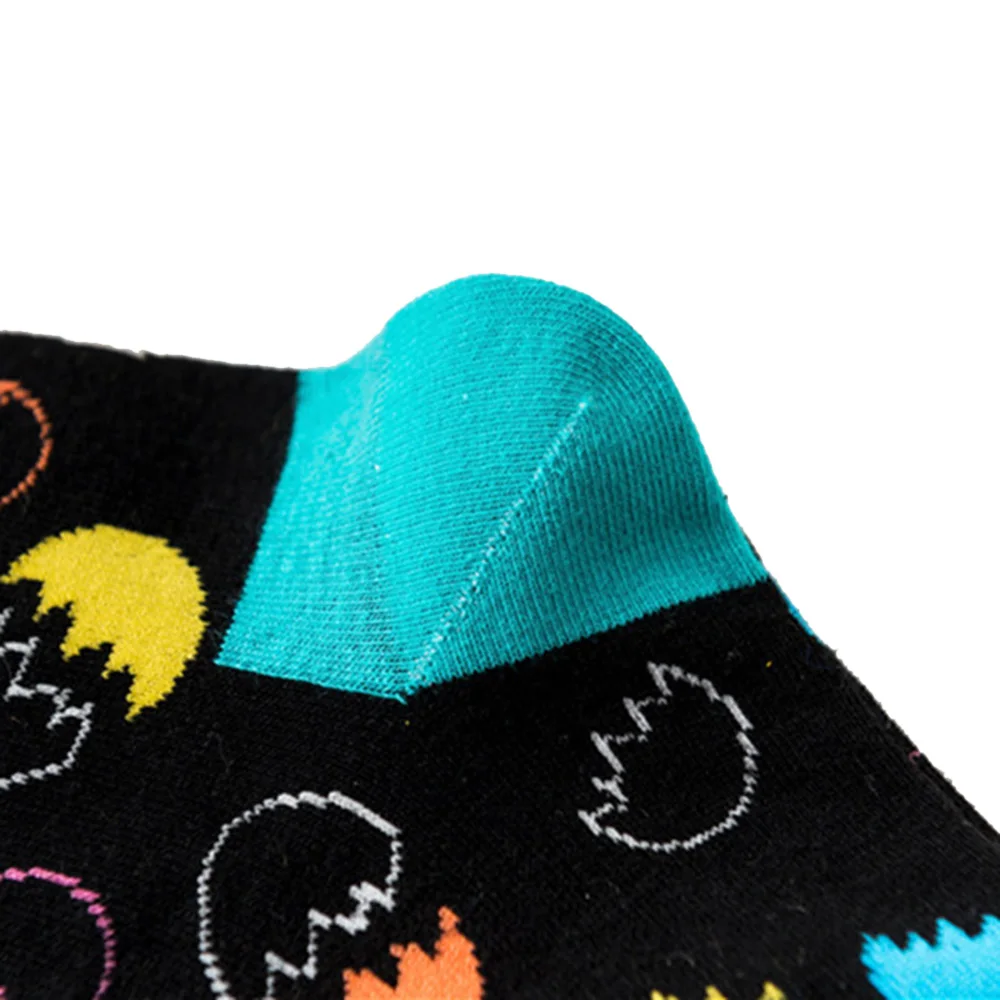 Разноцветные носки для мужчин и женщин унисекс пасхальные с изображением