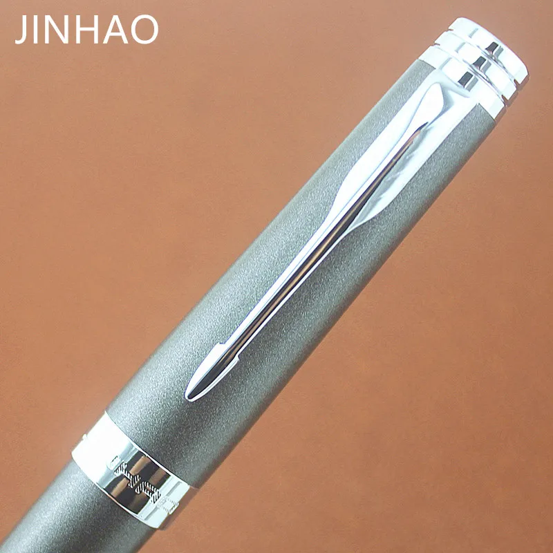 Luxury jinhao fountain pen Matte Medium ink pens high quality dolma kalem School Office Name Gift Stationery | Канцтовары для офиса