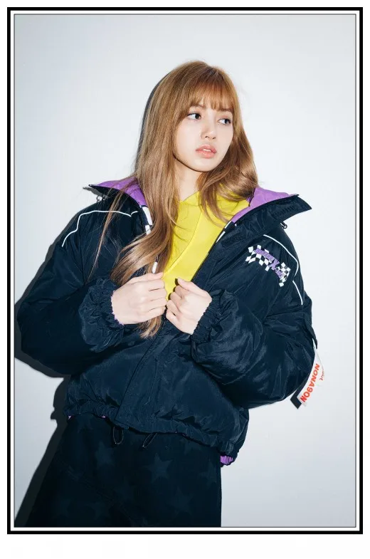 KPOP Черный Розовый домашний плакат Украшение картина hd белая фотобумага ПЕЧАТЬ