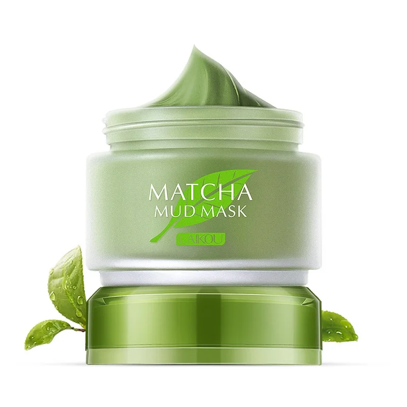 Matcha Mud для маски или крема лица средство от черных точек акне лечение Глубокая