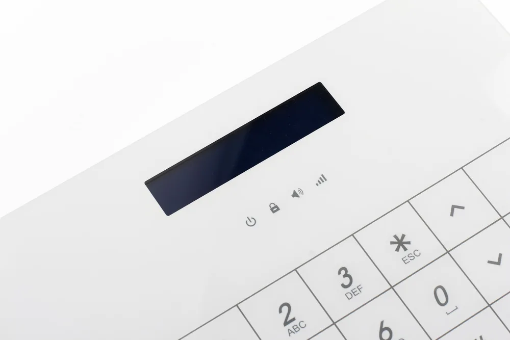 DZX AS06 WIFI gsm сигнализация с сенсорной клавиатурой IOS Android приложение управление