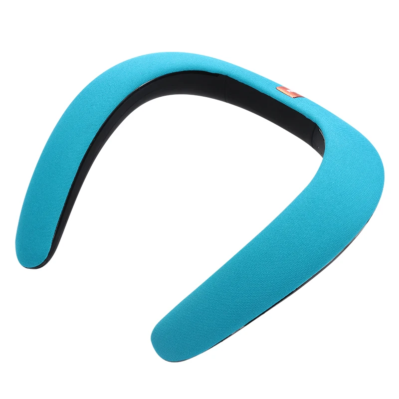 Беспроводной bluetooth-динамик для шеи с поддержкой 3D плеера, поддержка TF микрофона, FM, активный портативный музыкальный динамик для телефона