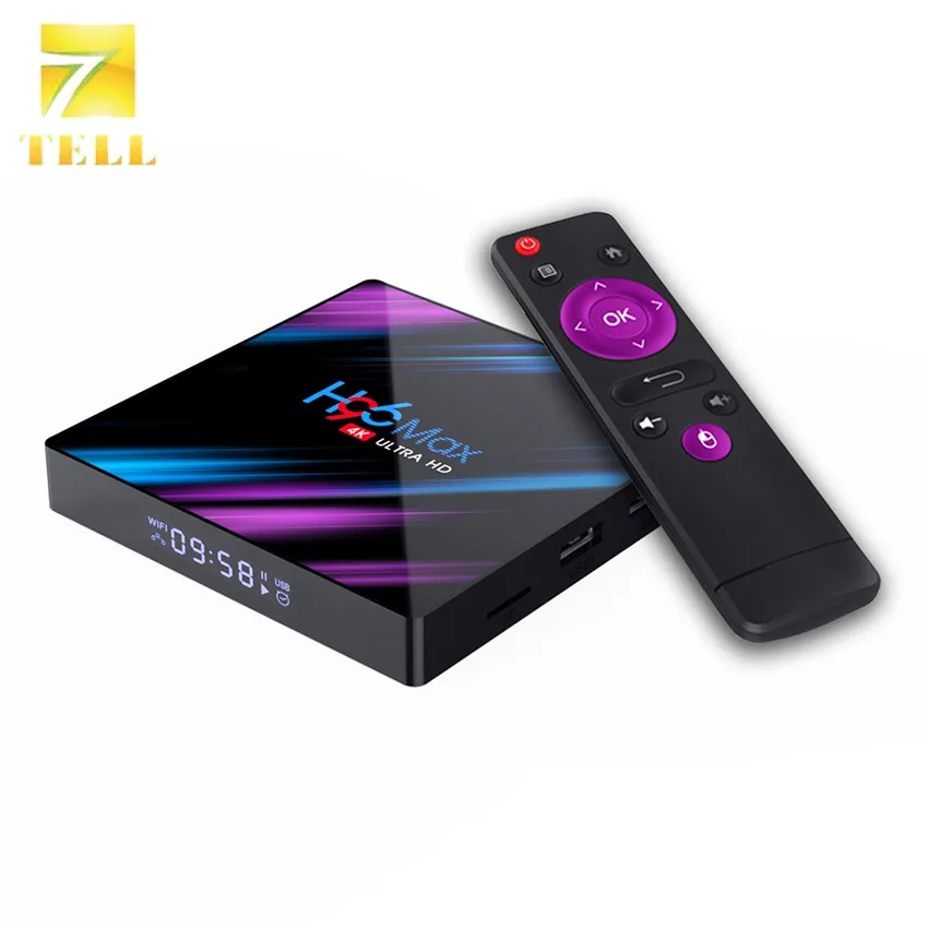 H96 MAX 3318 2G 16G Rockchip RK3318 четырехъядерный Android 9,0 OS tv Box ram 4GB rom 64GB Dual Wifi UHD BT4.0 телеприставка