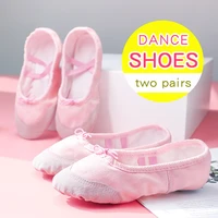 children girls soft sole ballet shoes dance shoes kids adult ballet slippers indoor dance practice shoes 2 pairs %d0%b1%d0%b0%d0%bb%d0%b5%d1%82%d0%ba%d0%b8
