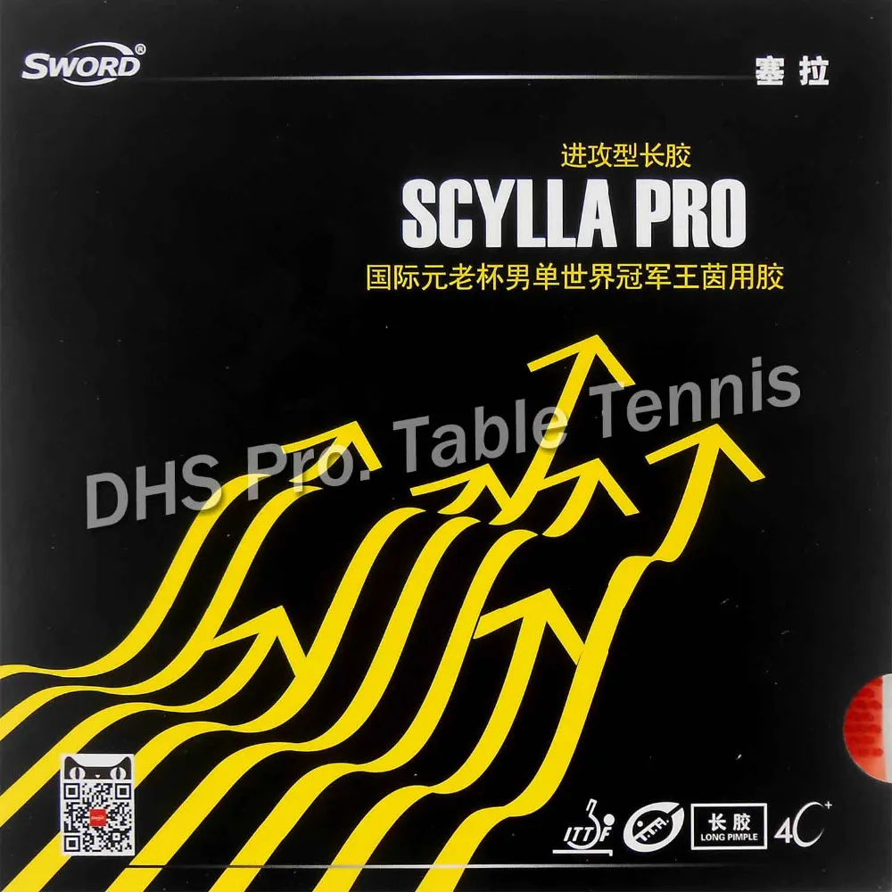 Меч SCYLLA PRO настольный теннис резиновые Длинные трубы без губки OX верхний лист|long