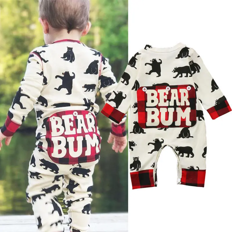 

Fashion Baby Jumpsuits 0-24M Newborn Kids Baby Boy Girl Clothes Jumpsuit Romper Playsuit Outfits Set