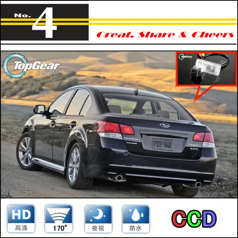 LiisleeFor Subaru Legacy B4 MK5 / Liberty Автомобильная камера высокого качества заднего вида для